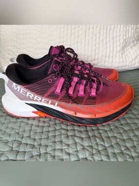Merrell Women's Pink and Orange Trail Running Shoes